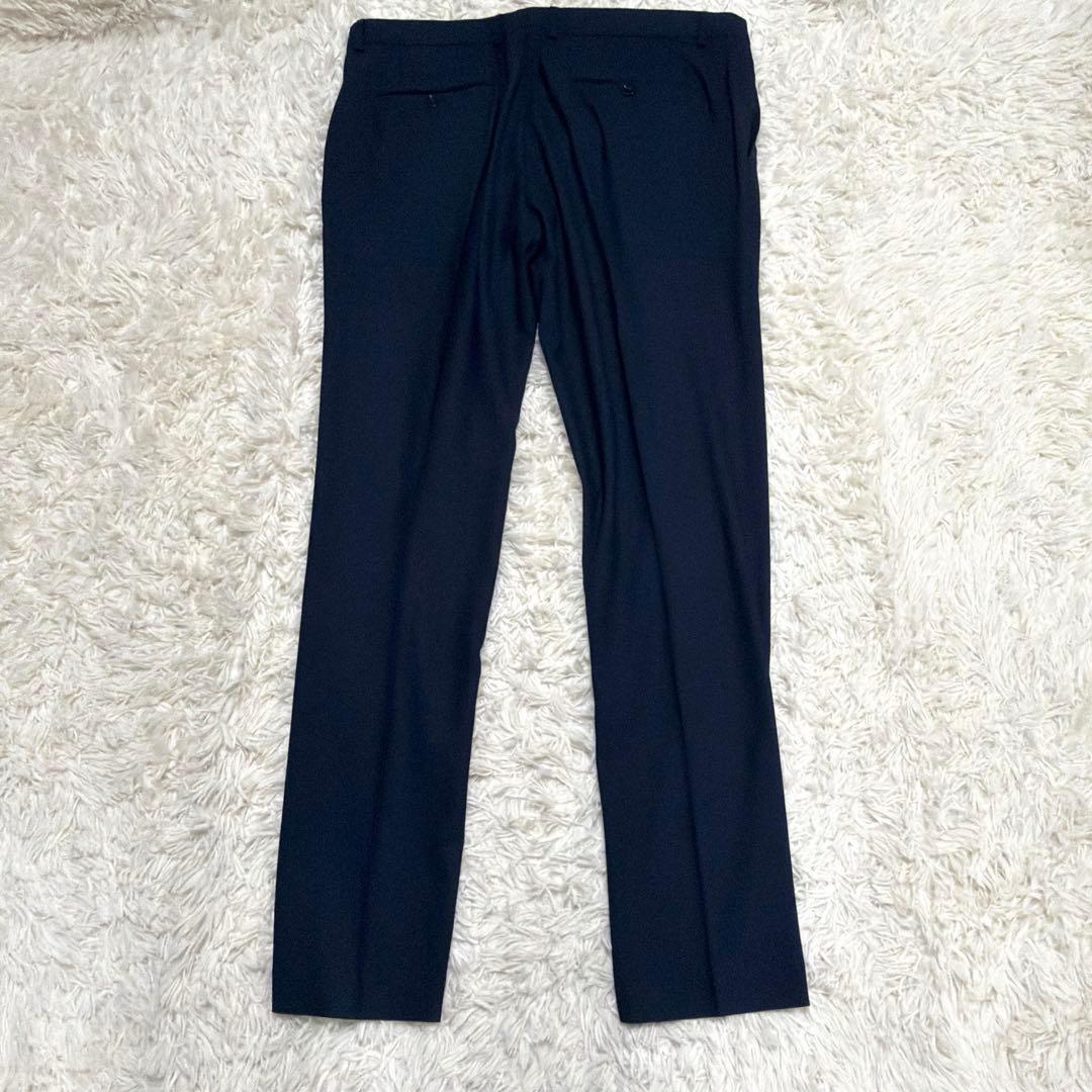 ZARA セットアップ スーツ ネイビー　総裏　EUR54 希少サイズ 紺