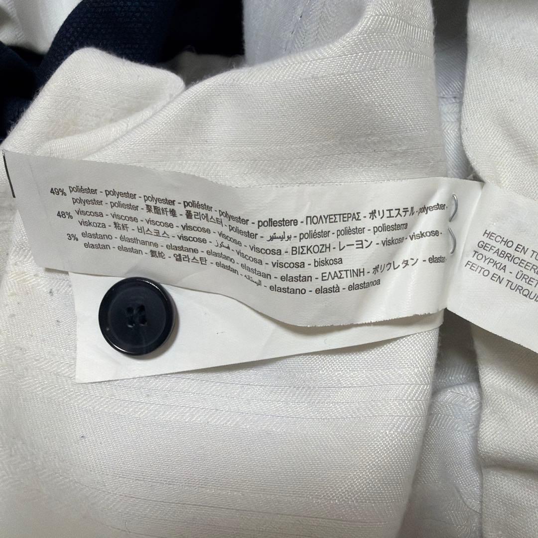 ZARA セットアップ スーツ ネイビー　総裏　EUR54 希少サイズ 紺