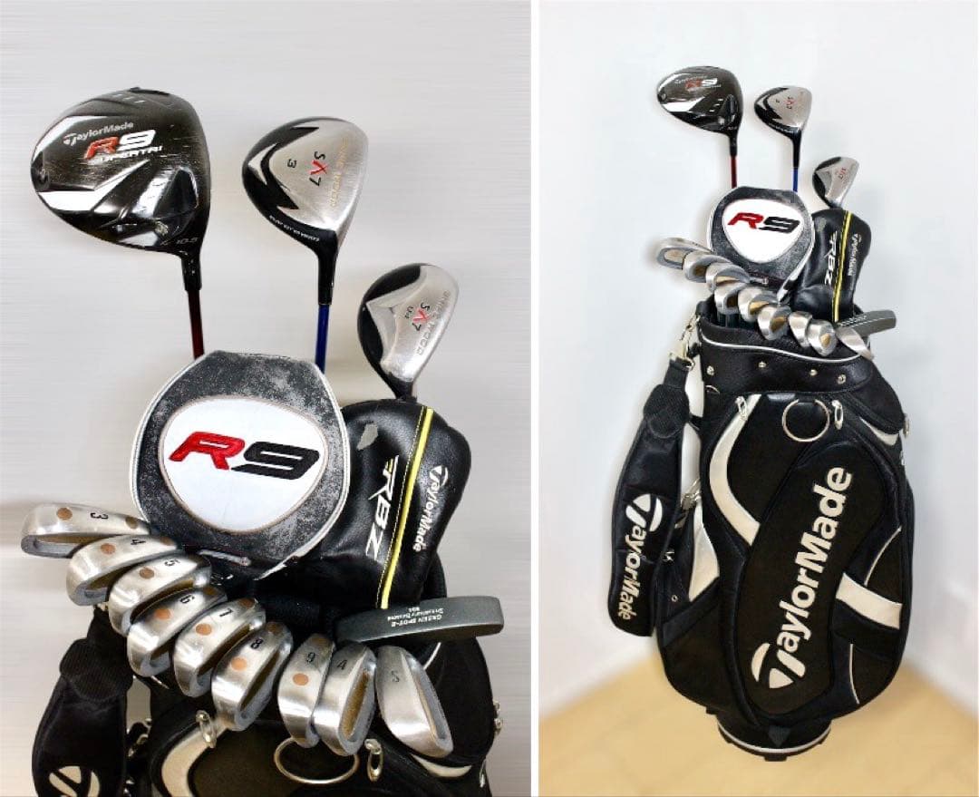 テーラーメイド.SWORD等 ゴルフクラブ セット❗️キャディバッグ付‼️