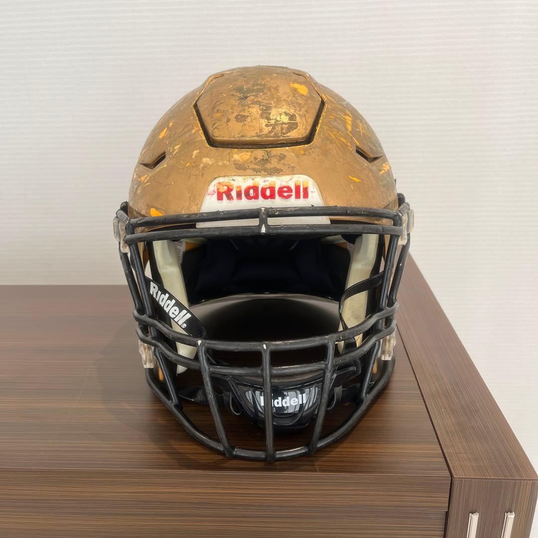Riddell アメリカンフットボールヘルメット ゴールド