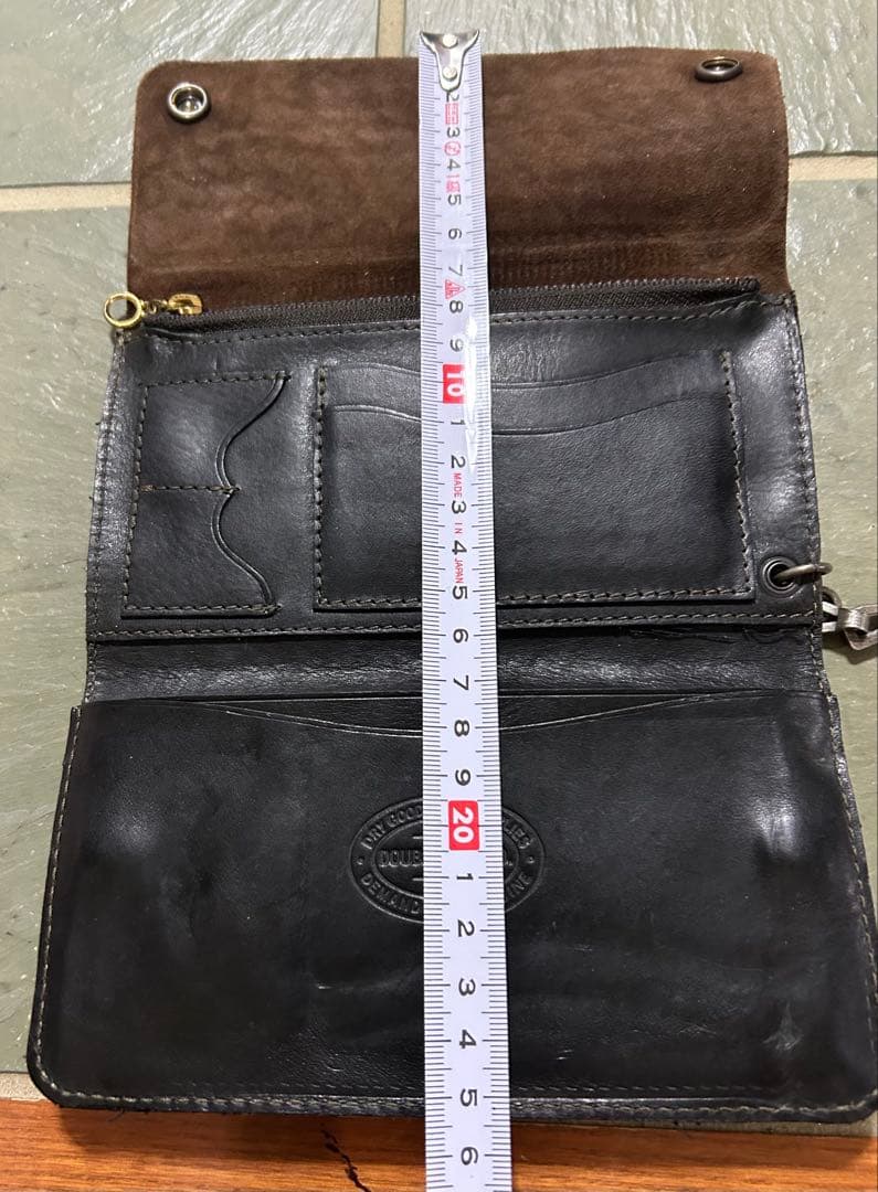 RRL ダブルアールエル 切替レザー チェーンウォレット