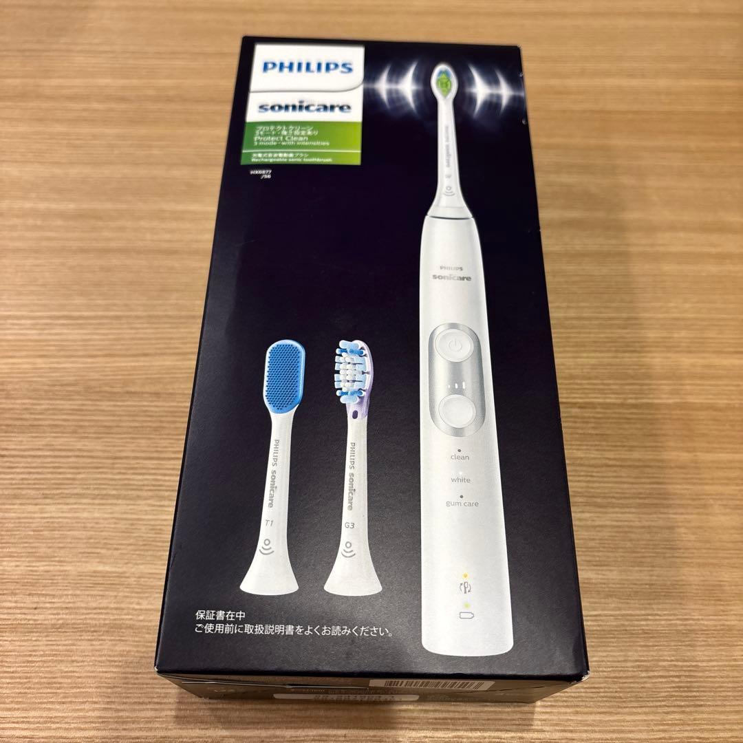 フィリップス HX6877/56 ホワイト ソニッケアー プロテクトクリーン