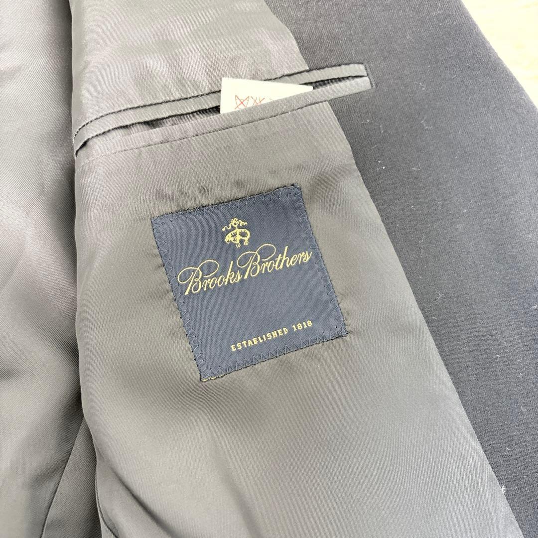 ブルックスブラザーズ 紺ブレ テーラードジャケット 金ボタン ロゴ 37SHT