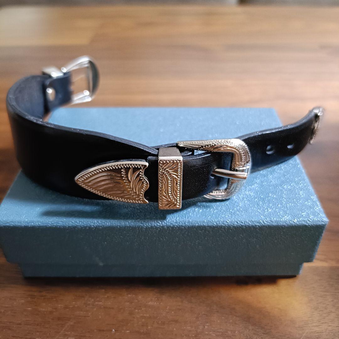 TOGA DOUBLE BUCKLE BANGLE ブラック