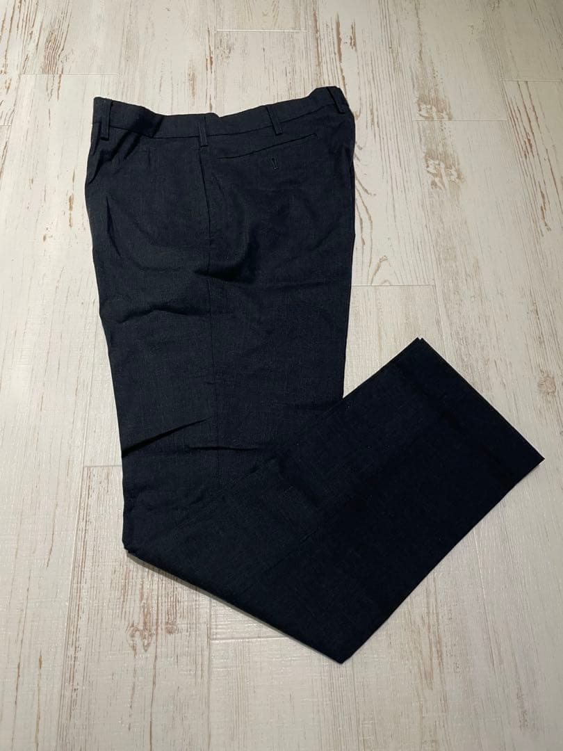 ANATOMICA トリムフィットパンツ ウール100% 35