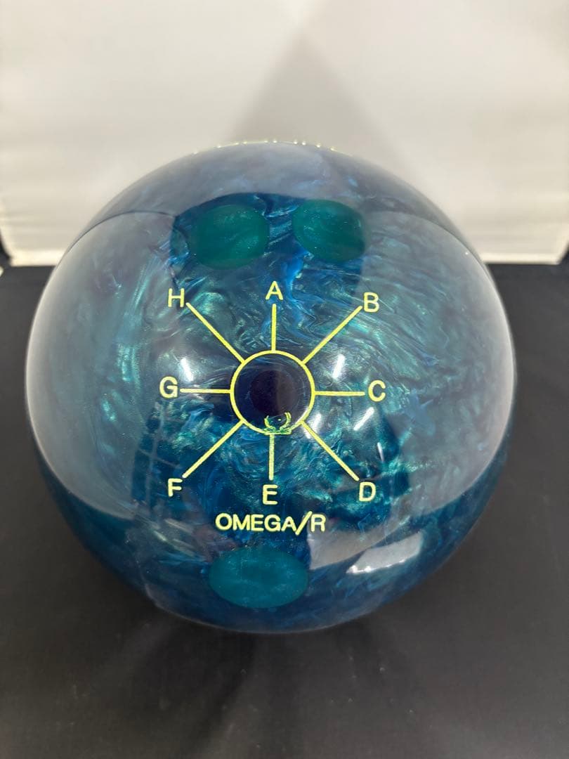 エボナイト　オメガR 15ポンド　プラグ済