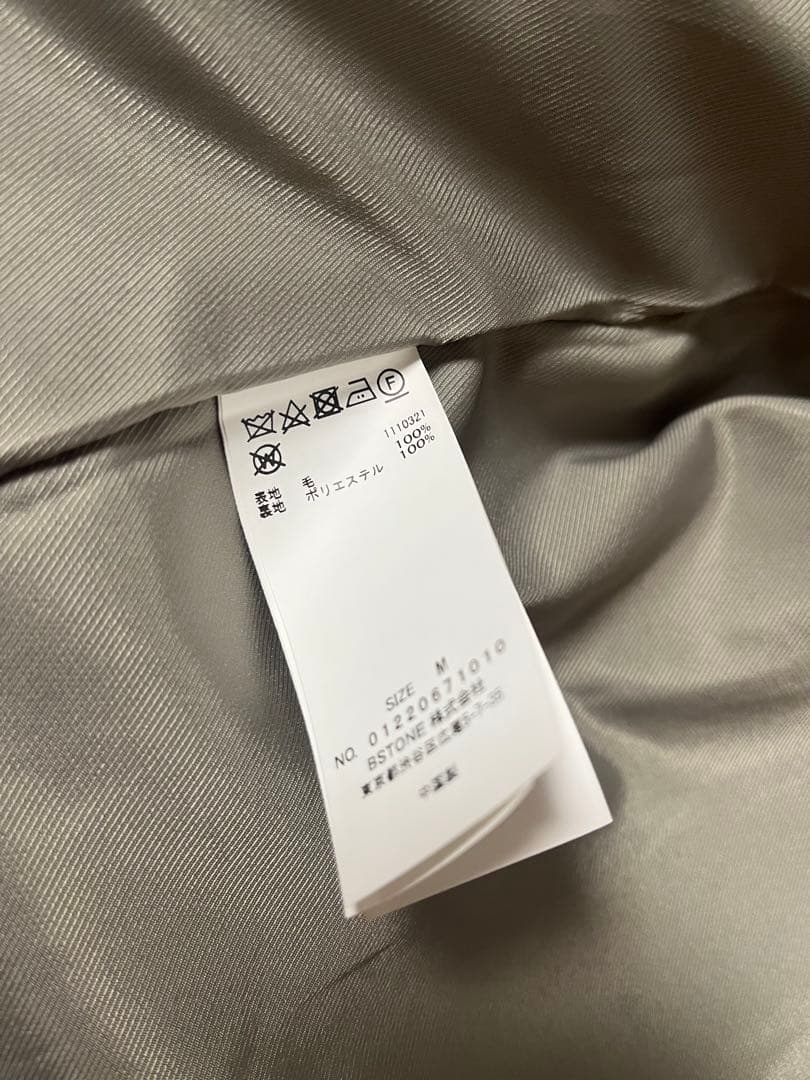 RIN✴︎Ameri ジャケットモスグリーンピスタチオコートテーラード