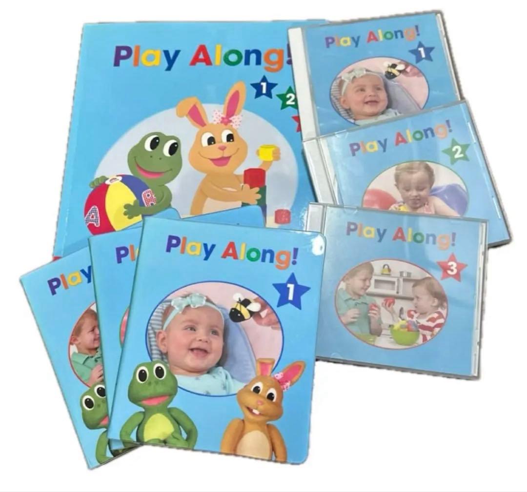 ディズニー英語システム プレイアロング　DVD CDガイドのセット