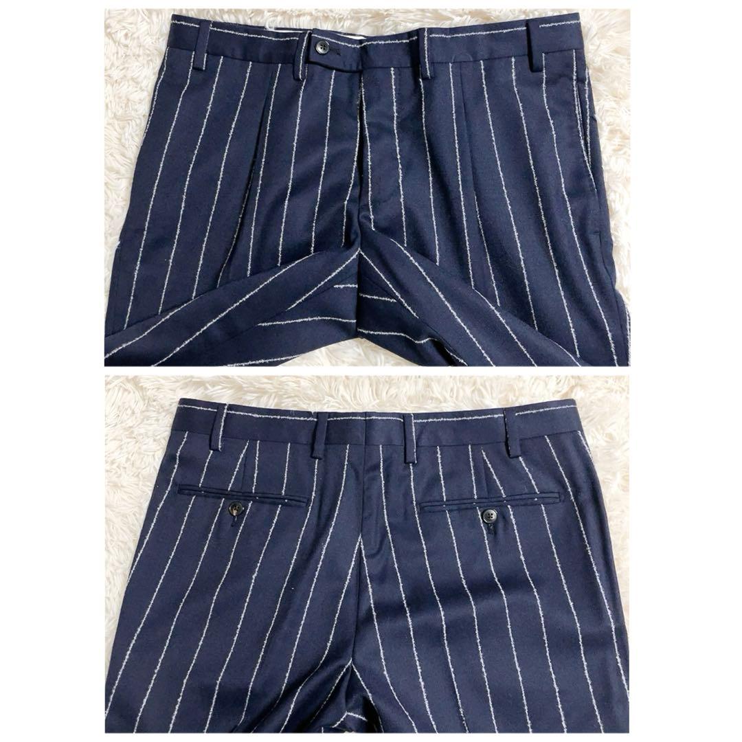 Gabriele Pasini　3ピーススーツ　フランネル　46　ダブルベスト