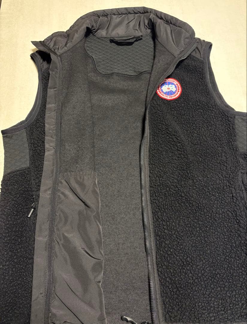 カナダグース ベスト ブラック XL