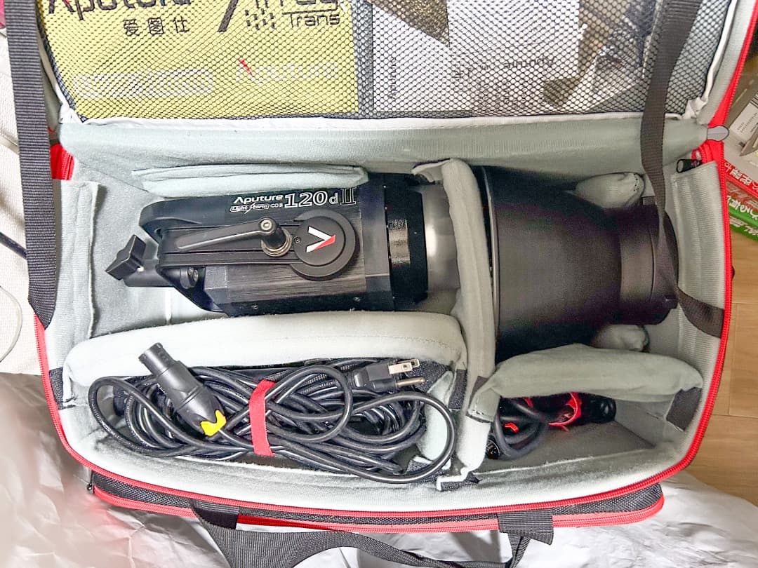 Aputure アプチャー 120d II 中古 リモコン欠品 ケース 照明機材
