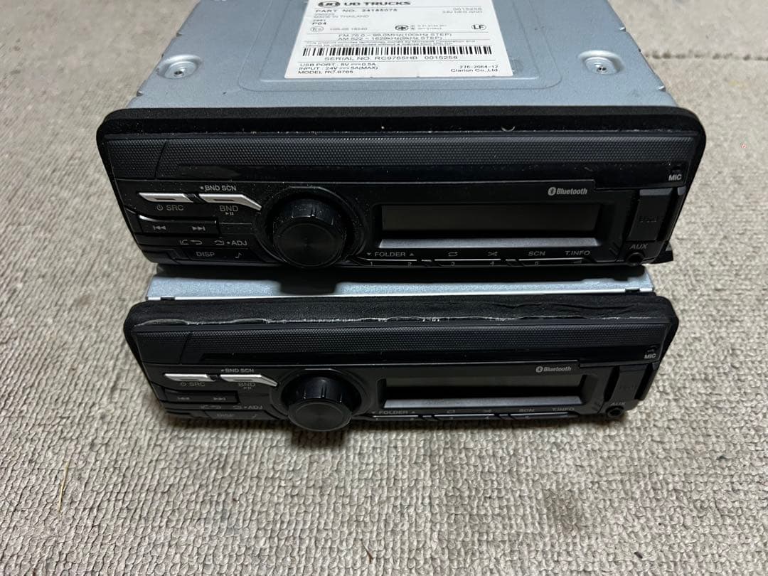 HINO ISUZU UD Bluetooth カーオーディオ 6台セット