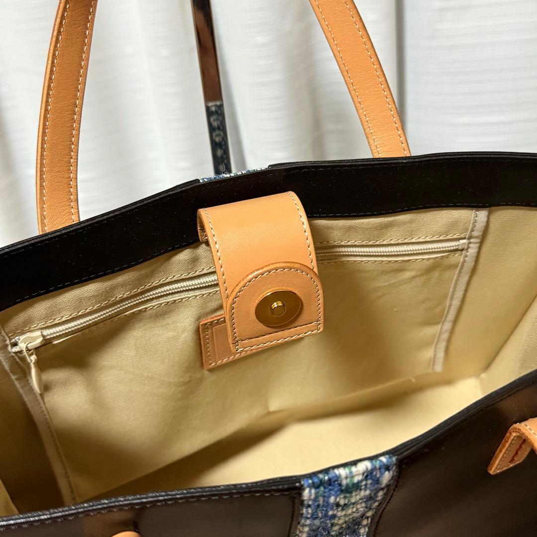 ⭐️未使用⭐️ ソメスサドル　優佳良織　ハンドバッグ　コラボバッグ　レザー　黒