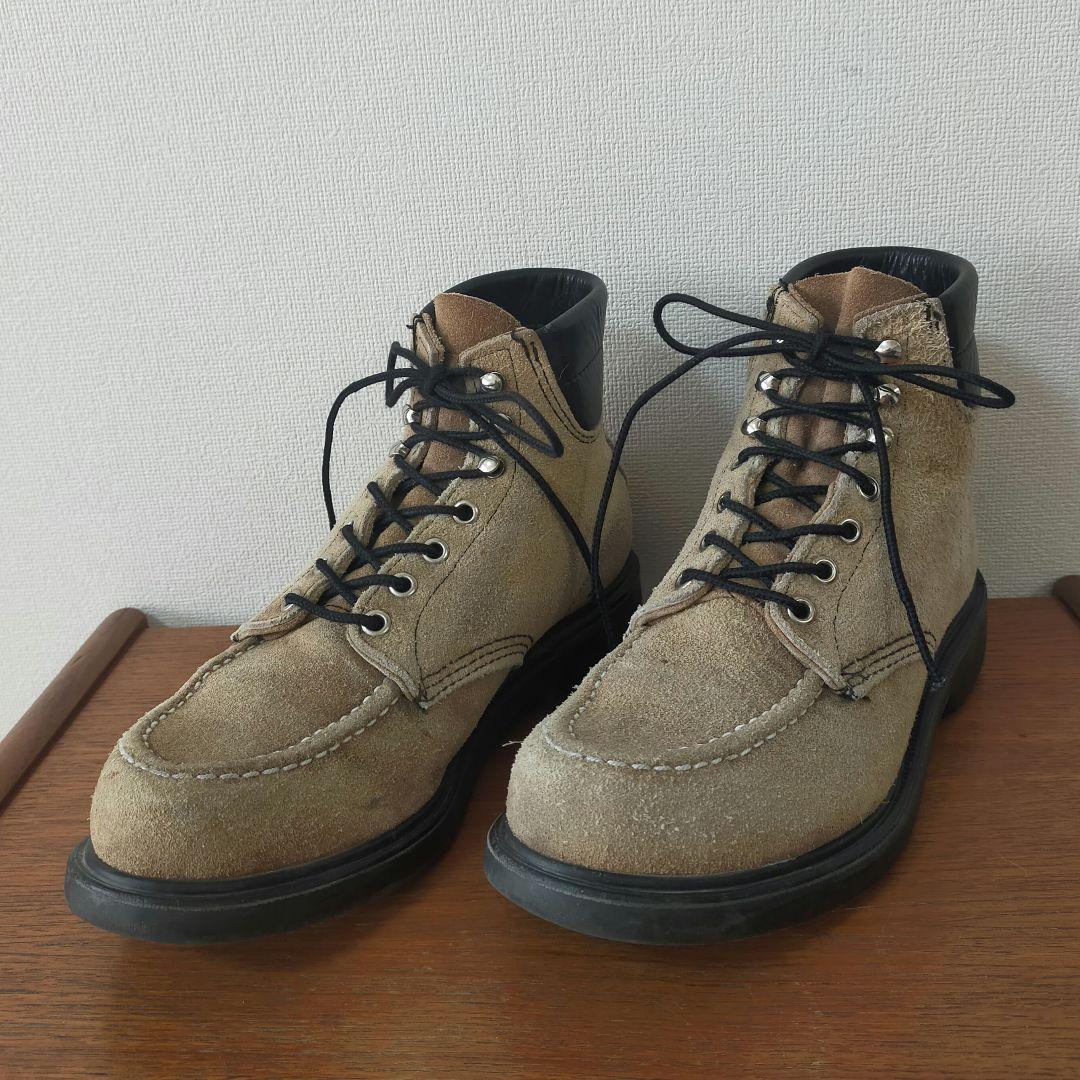 RED WING　8118　8D　刺繍羽根タグ　スーパーソール　ワークブーツ