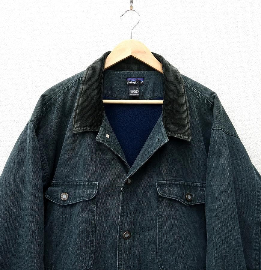 希少 カタログ外 パタゴニア 1995 ヌエボレンジコート L