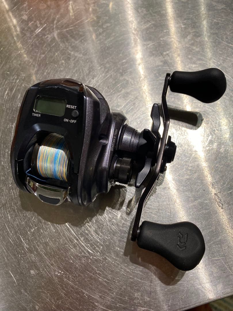ダイワ スパルタン IC 150H　両軸リール　カウンター付き　右巻き