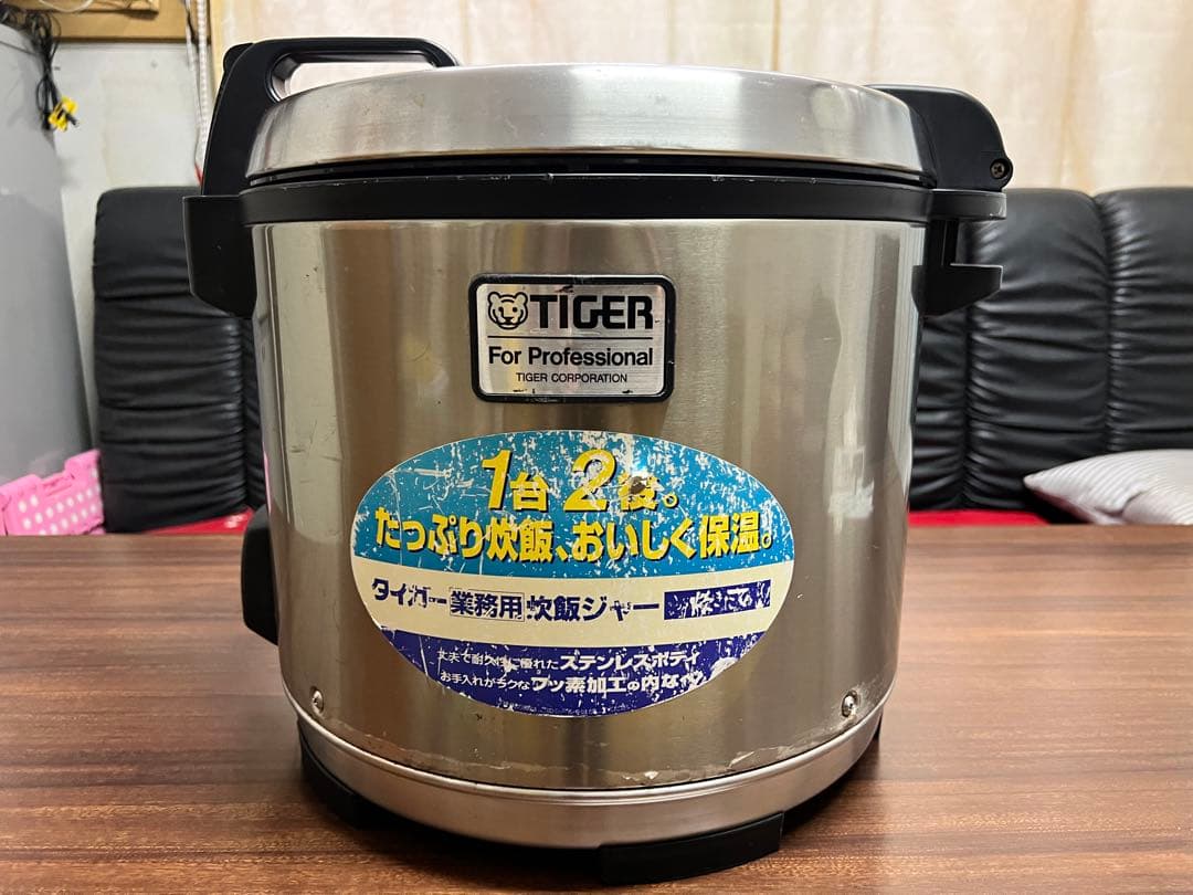 TIGER タイガー　業務用 炊飯ジャー 2升　JNO-A360 沸騰確認