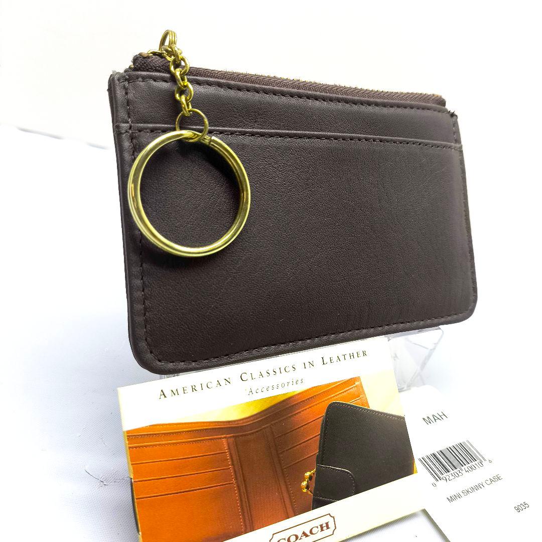 ほぼ未使用 コーチ ケース 小銭入れ オールドコーチ ブティックライン