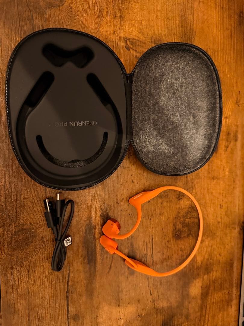 OPENRUN PRO 2 骨伝導イヤホン オレンジ