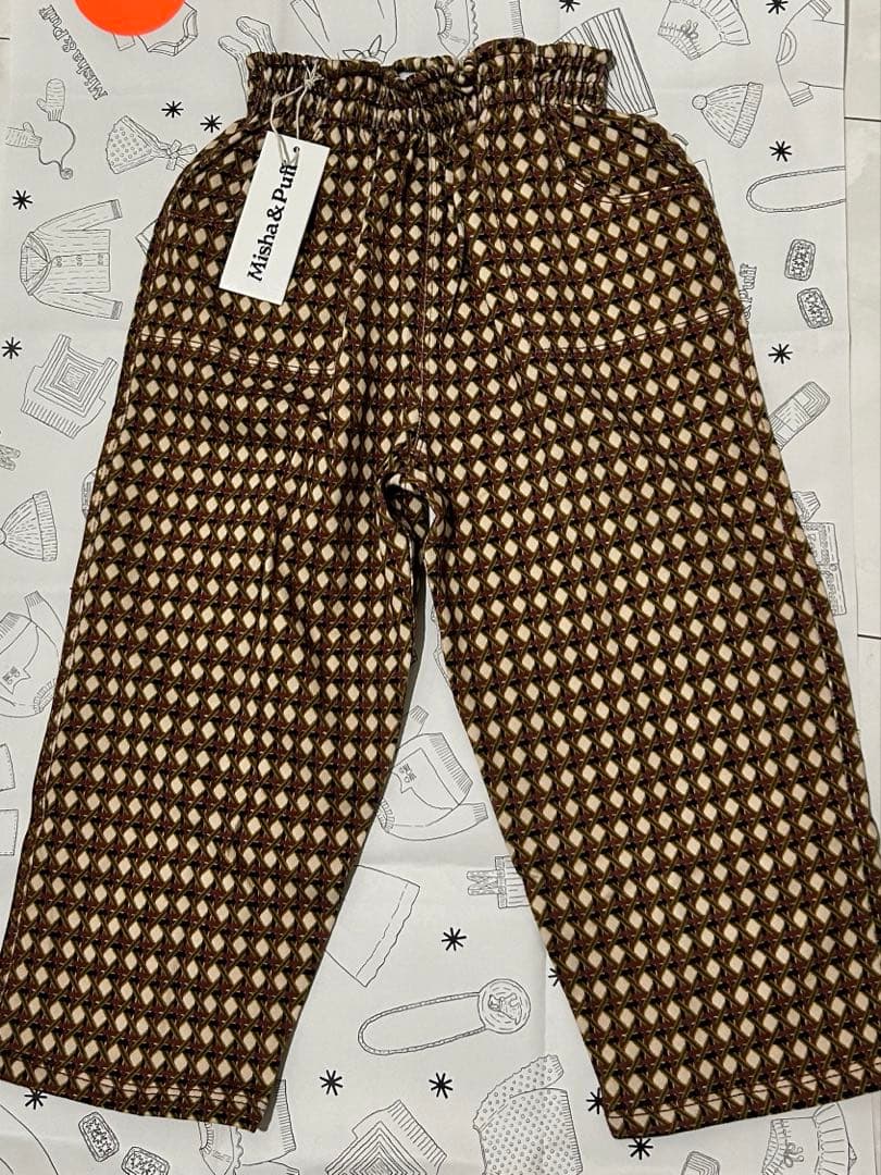 ボトムス・スパッツ misha&puff Camp Pant - Lattice / 5Y