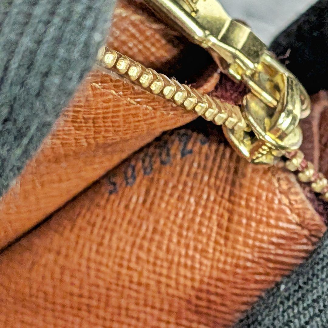 【美品】ルイヴィトン ポシェット ポルトモネ クレディ モノグラム 長財布