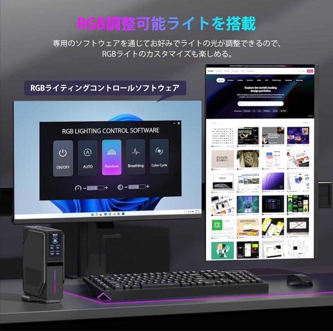 ミニpc 第12世代 n97【N150より速い】mini pc