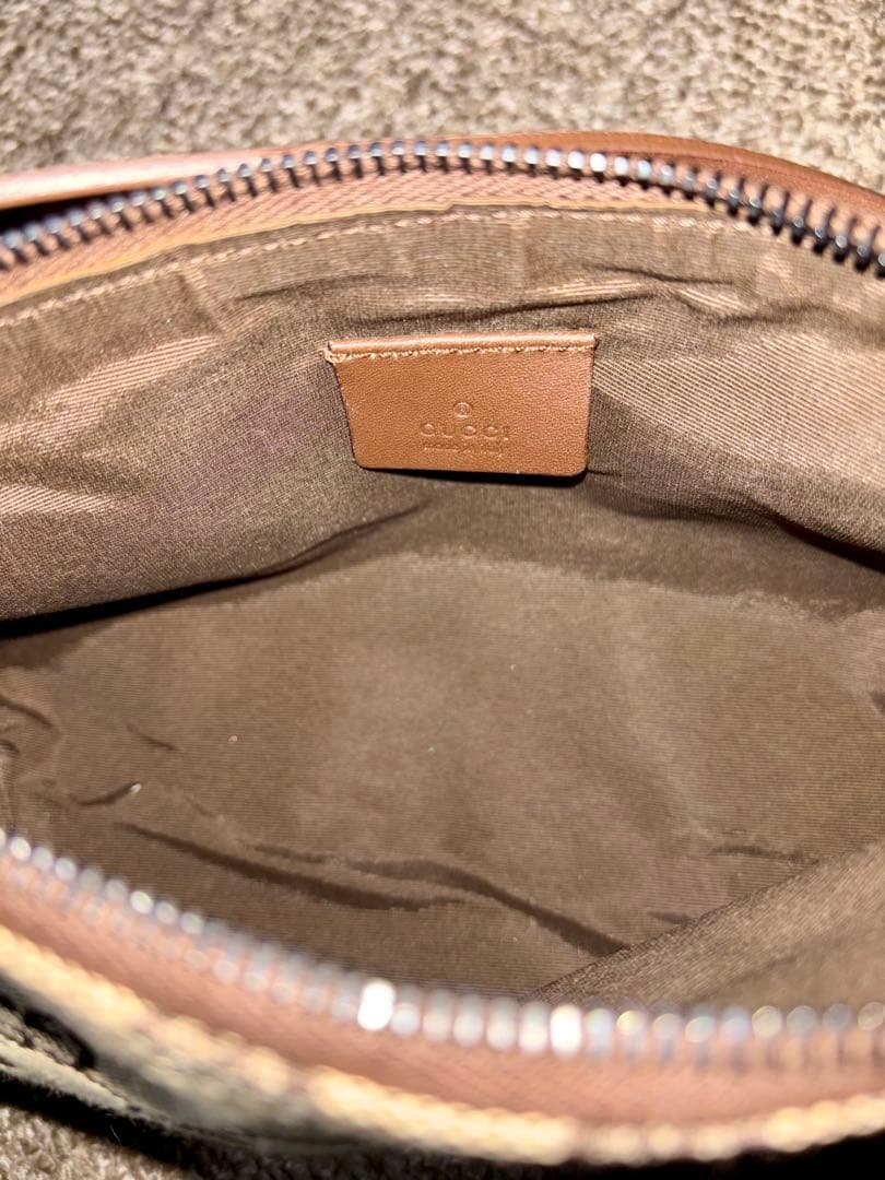 美品✨グッチ GGキャンバス アクセサリーポーチ ハンドバッグ 103399