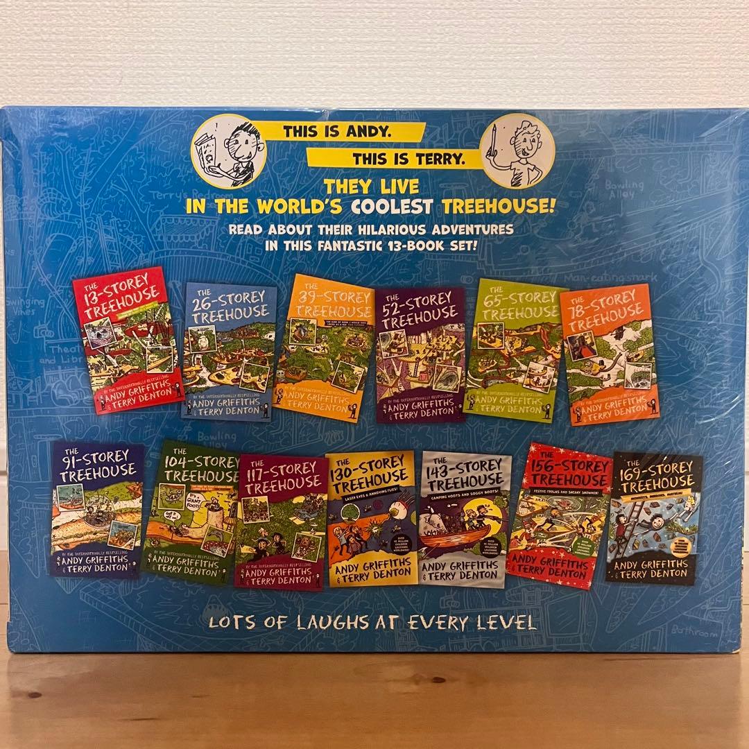 【QR音源】13〜169 Storey Treehouse 13冊　正規品 洋書