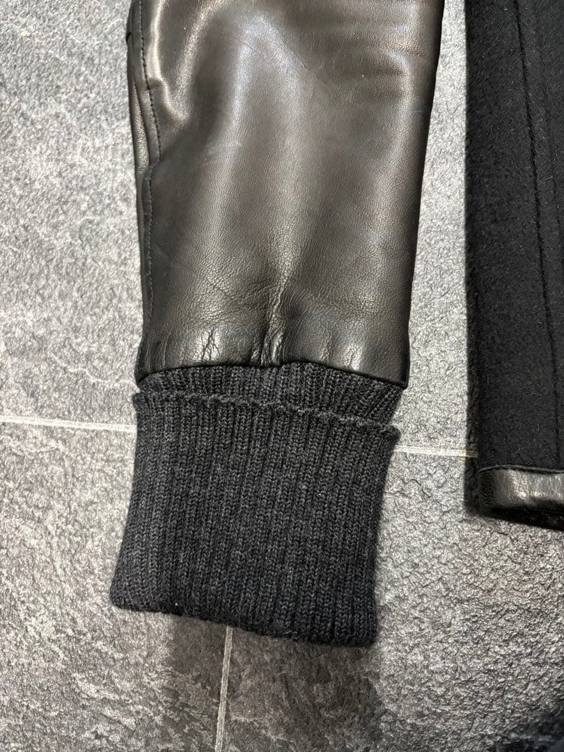 最終値下げ　【スロウガン】SLOW&GUNレザースタジャン　サイズ3キムタク