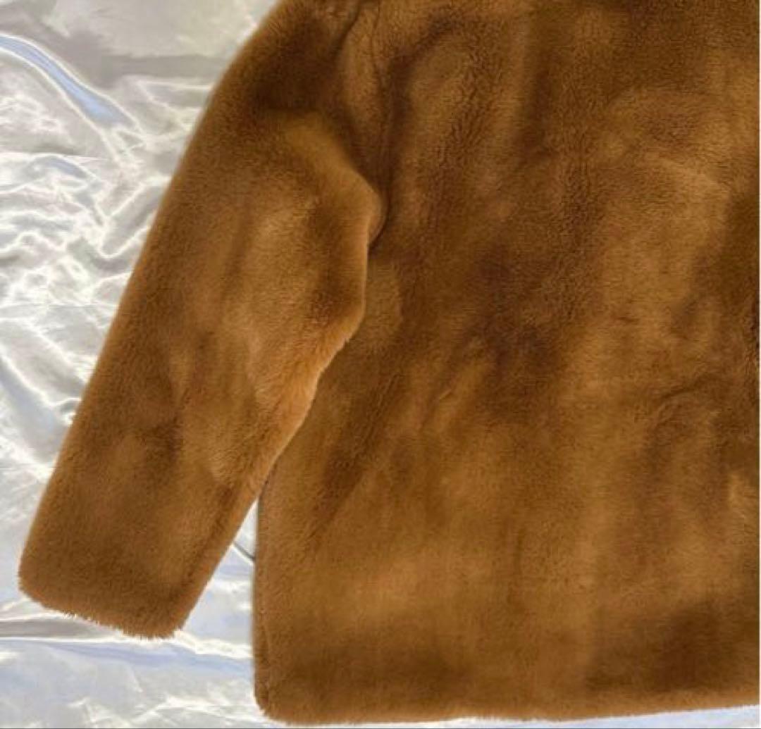 JAKKE ジャッキー フェイクファーコート ブラウン　36