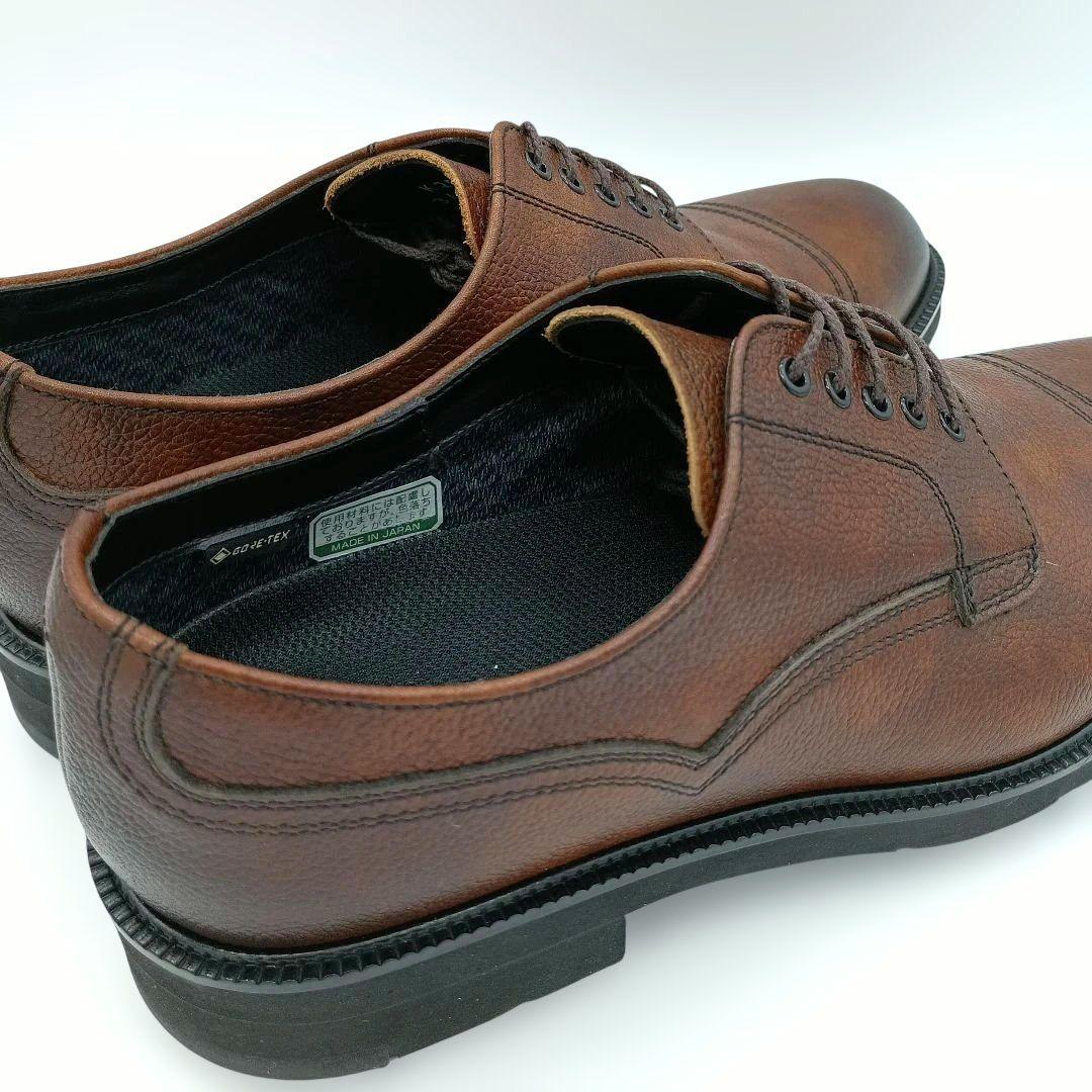 人気モデル【リーガル】ストレートチップ GORE-TEX 幅広EEE 31HL