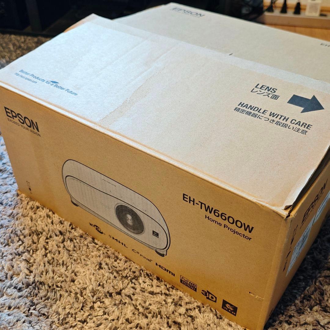 エプソン EH-TW6600W プロジェクター ワイヤレス送信