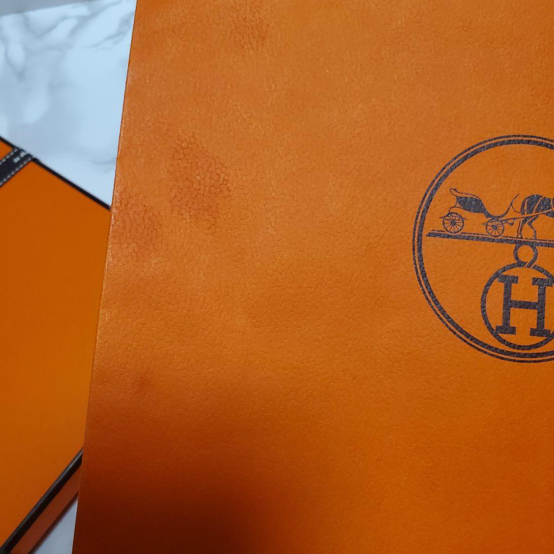 エルメス ハンドタオル カレタオル アヴァロン ホワイト‪×ライトブルー