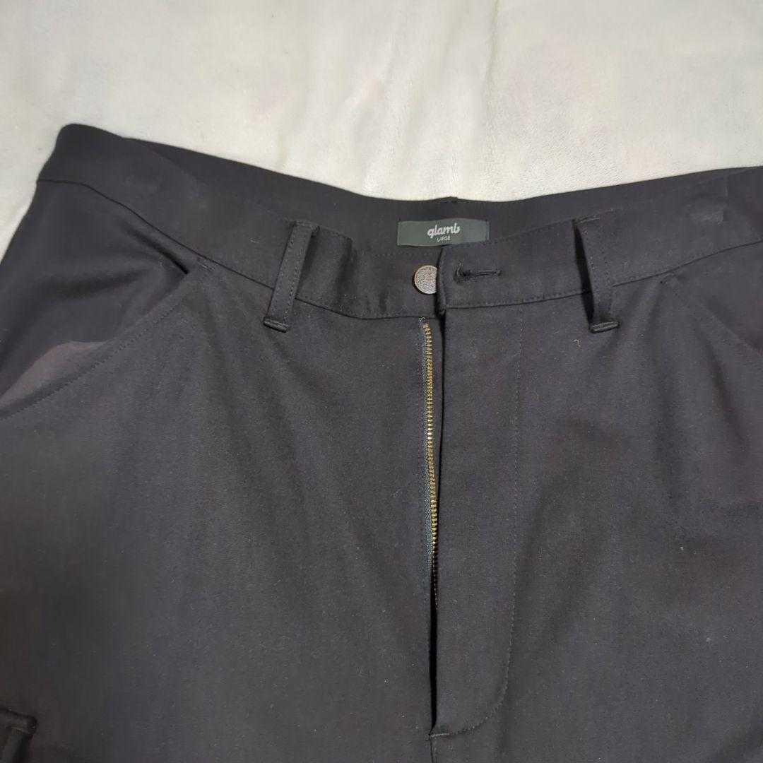 ！NDO様！！美品 23SS グラム クロップド サルエル カーゴ パンツ 黒