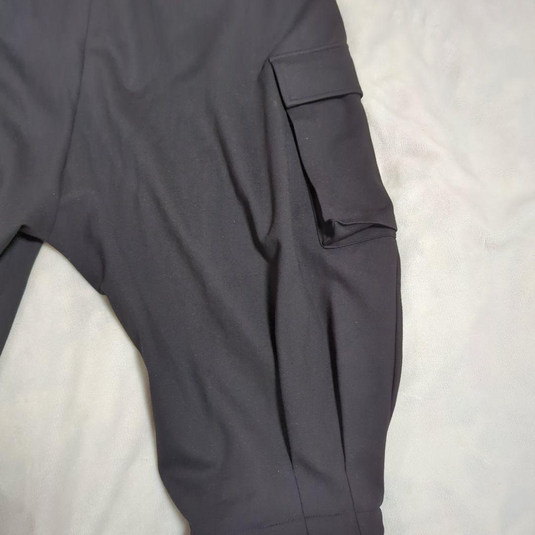 ！NDO様！！美品 23SS グラム クロップド サルエル カーゴ パンツ 黒