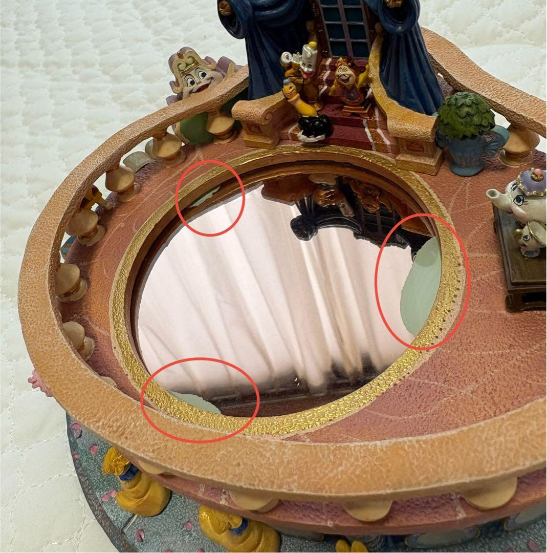 【希少品】美女と野獣 オルゴール ディズニー レトロ レア ベル プリンセス