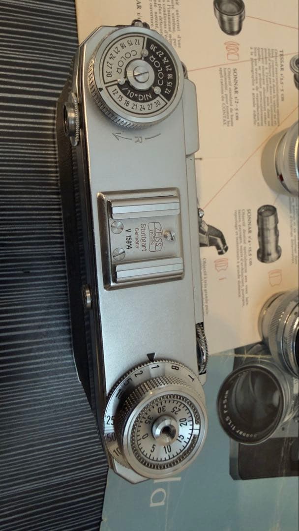 zeiss ikon Contax 2a レンジファインダー レンズ2本付き