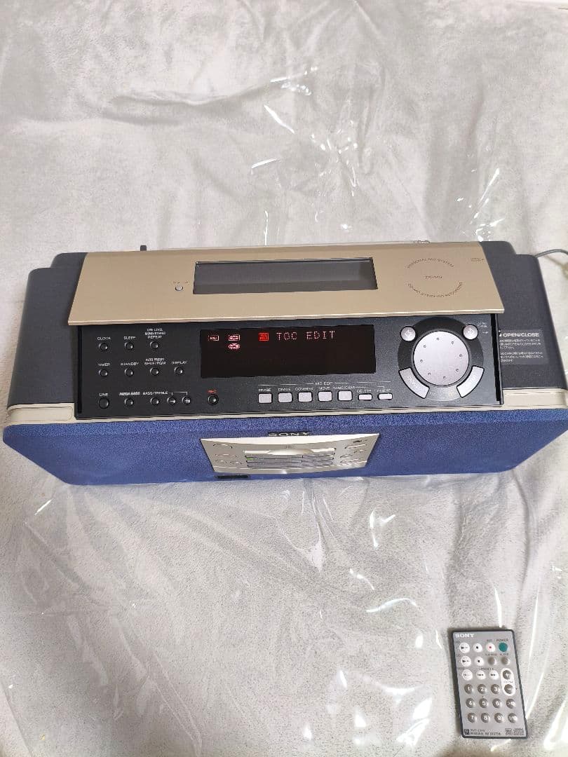 ソニー パーソナルミニディスクシステム「ZS‑M5」