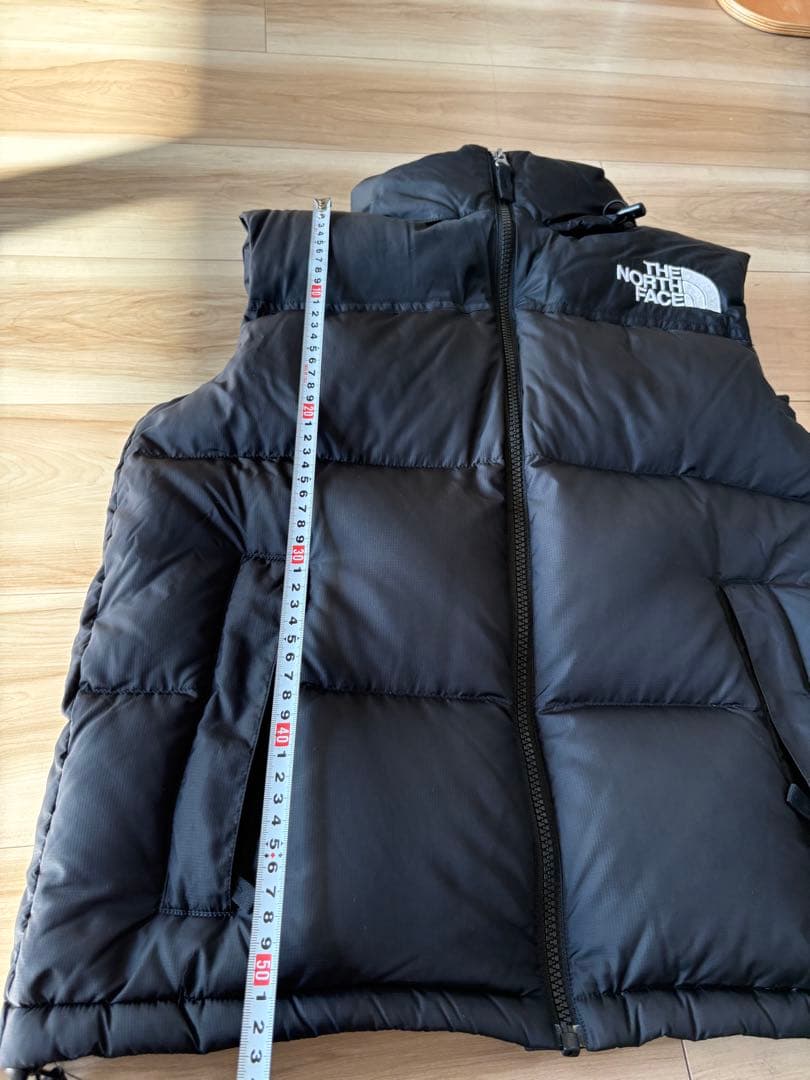美品★THE NORTH FACE ヌプシ ベスト ND92557 S ブラック