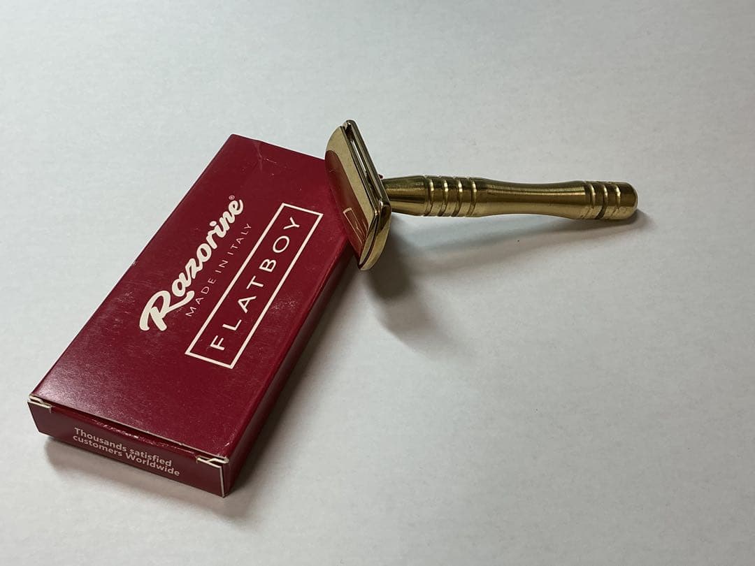 Razorine Flatboy ラゾリンフラットボーイ 両刃カミソリ