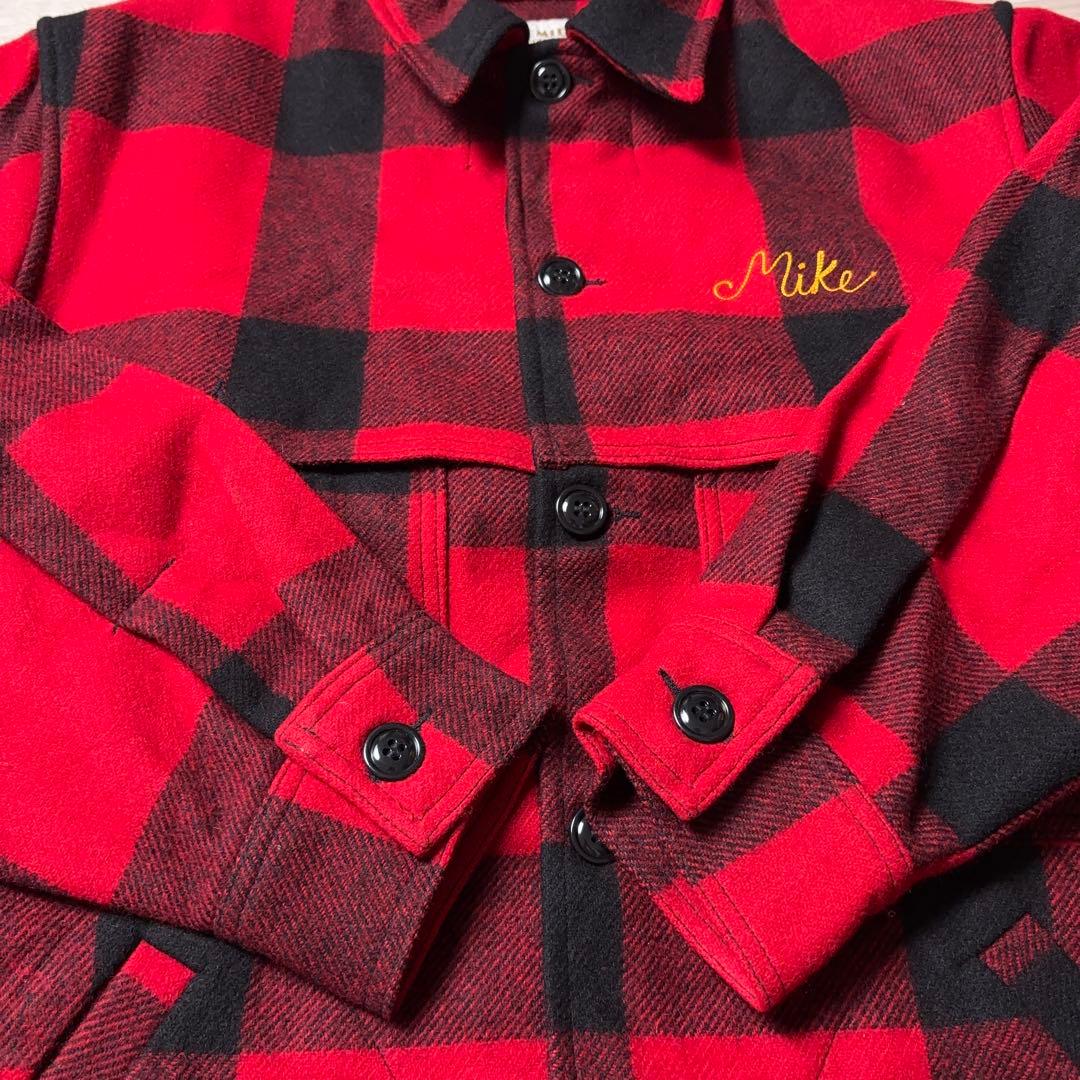 BEMIDJI マッキーノジャケット バッファローチェック チェーンステッチ