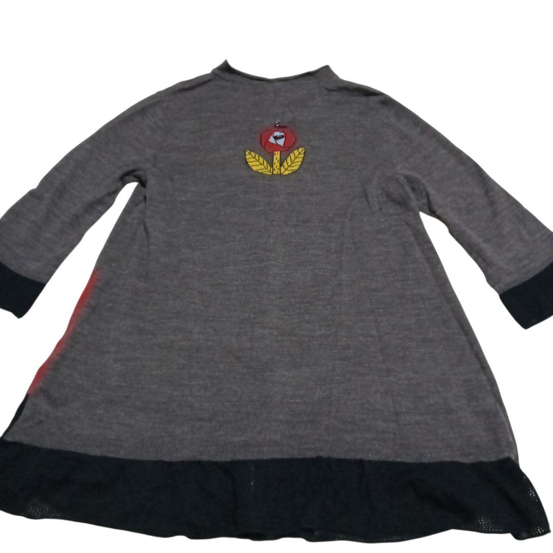 美品　アルベロベロ　ニットカーディガン　コート　羽織もの　ジャケット