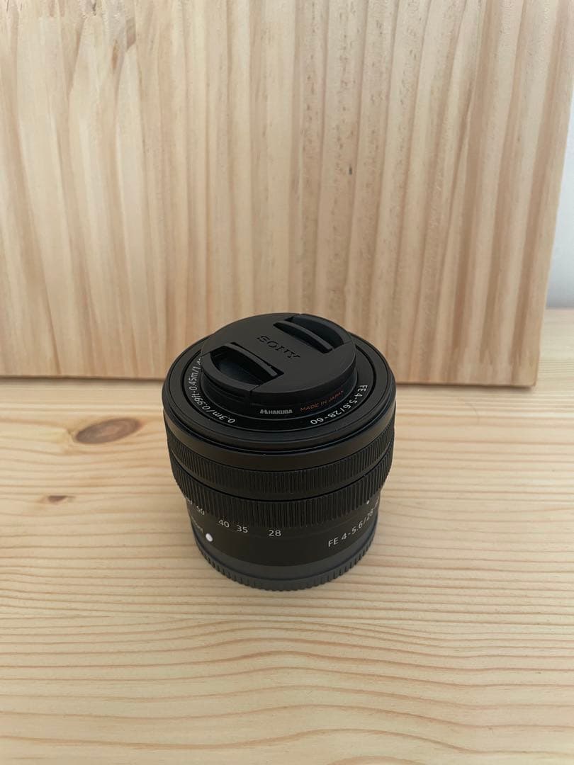 SONY FE 28-60mm f/4-5.6ズームレンズ(レンズフィルター付）