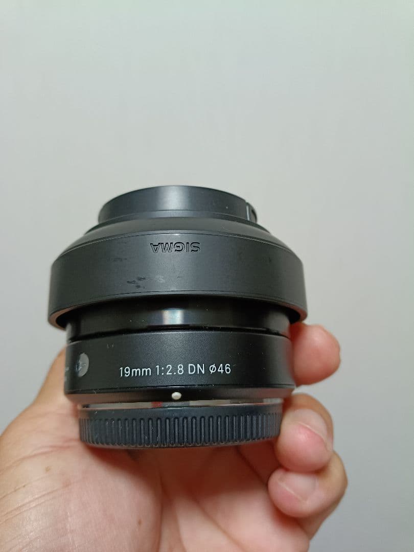 マイクロフォーサーズ SIGMAレンズ2本 19mmと30mm F2.8 DN