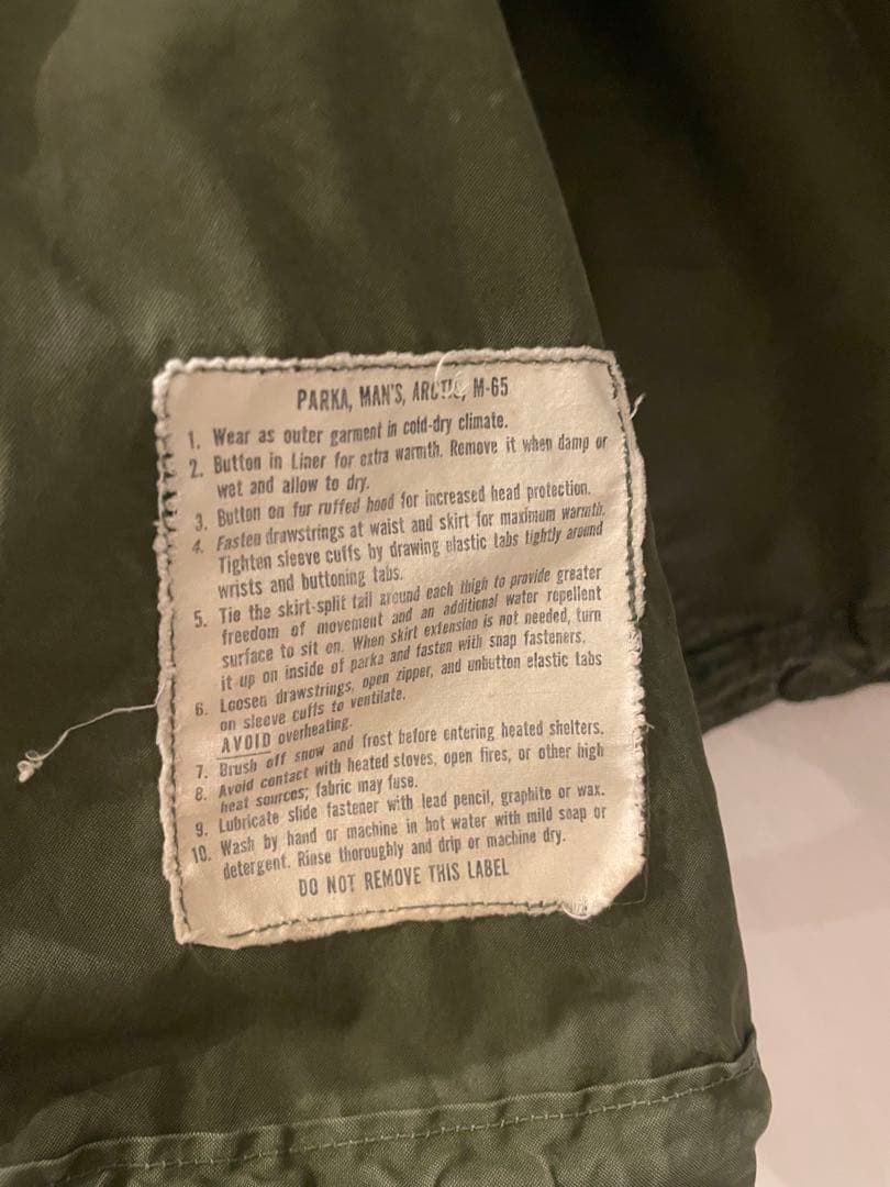 睡眠最高さま専用【美品】M-65 フィッシュテール　モッズコート