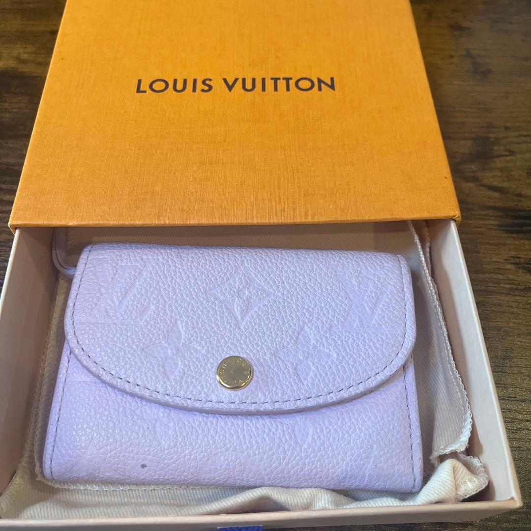 Louis Vuitton ポルトモネロザリ　ケース　財布　ICチップ
