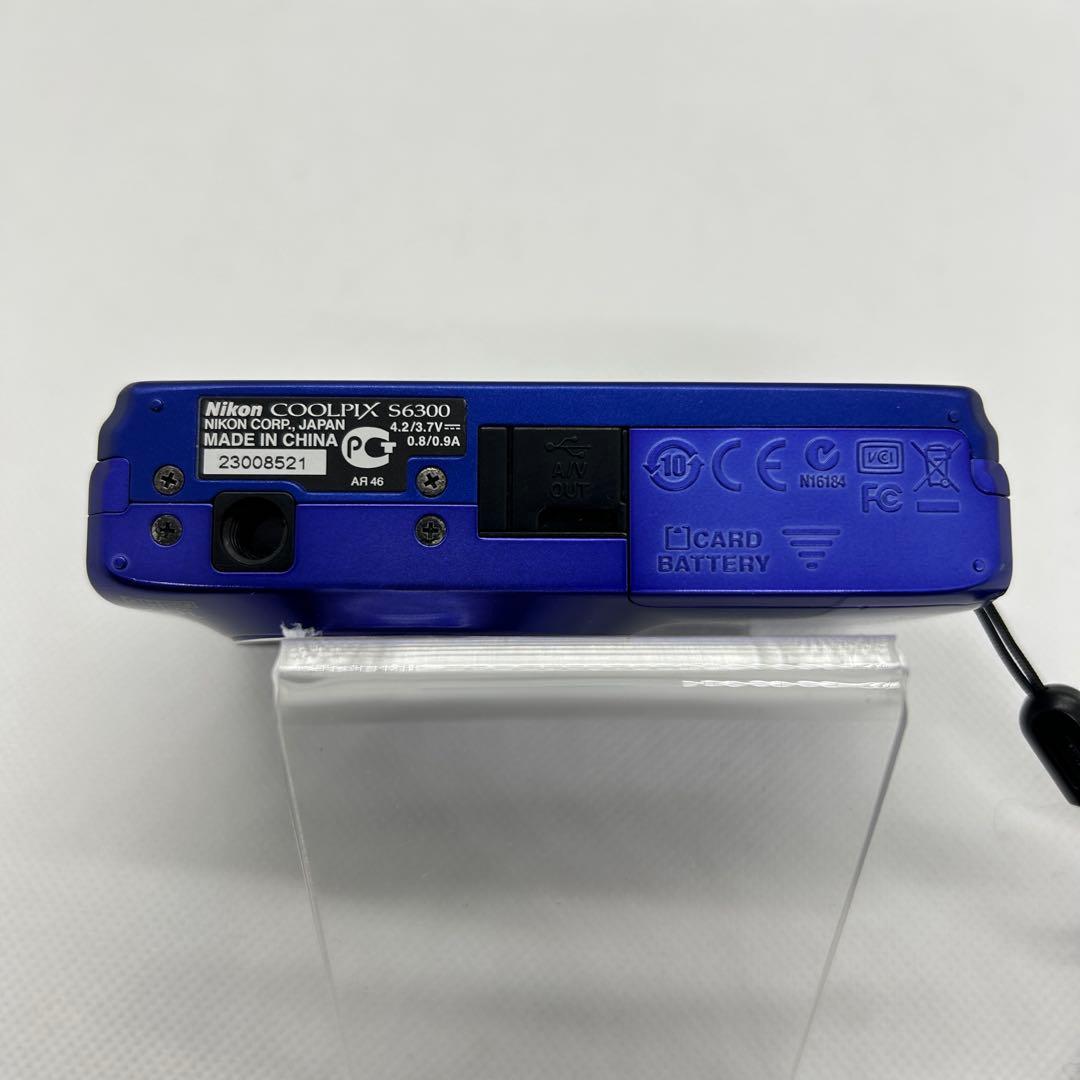 Nikon COOLPIX S6300 ブルー デジタルカメラ