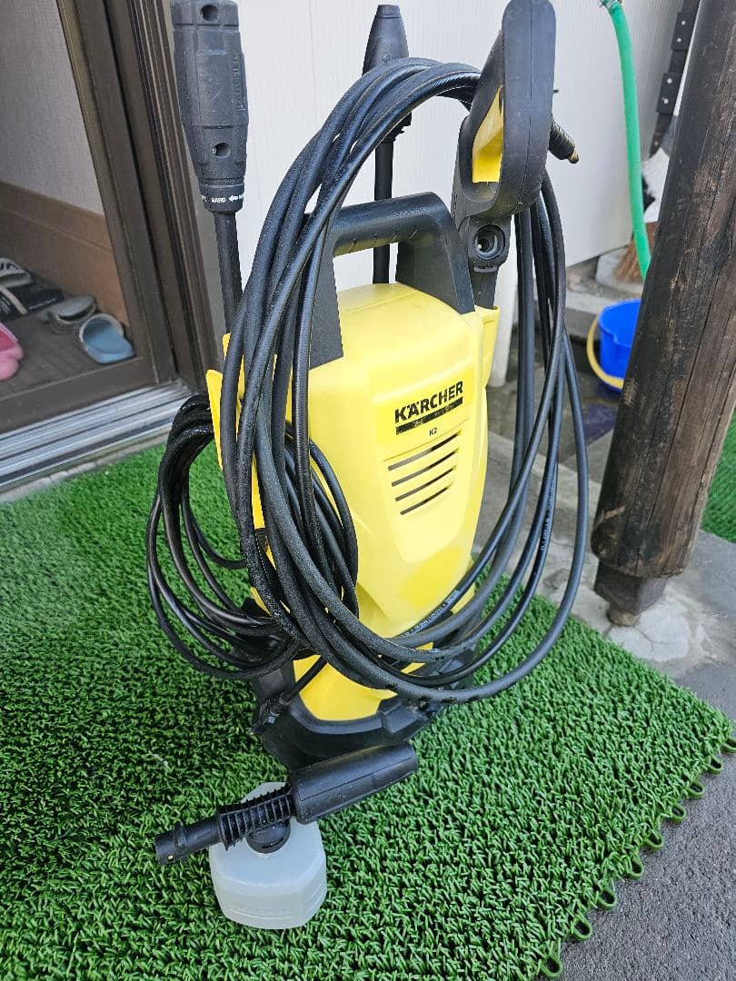 ケルヒャー　K2 高圧洗浄機　フォームガン付き
