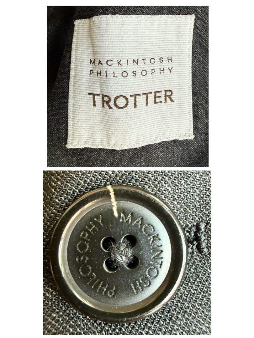 極美品✨マッキントッシュフィロソフィー トロッター スーツ セットアップ M