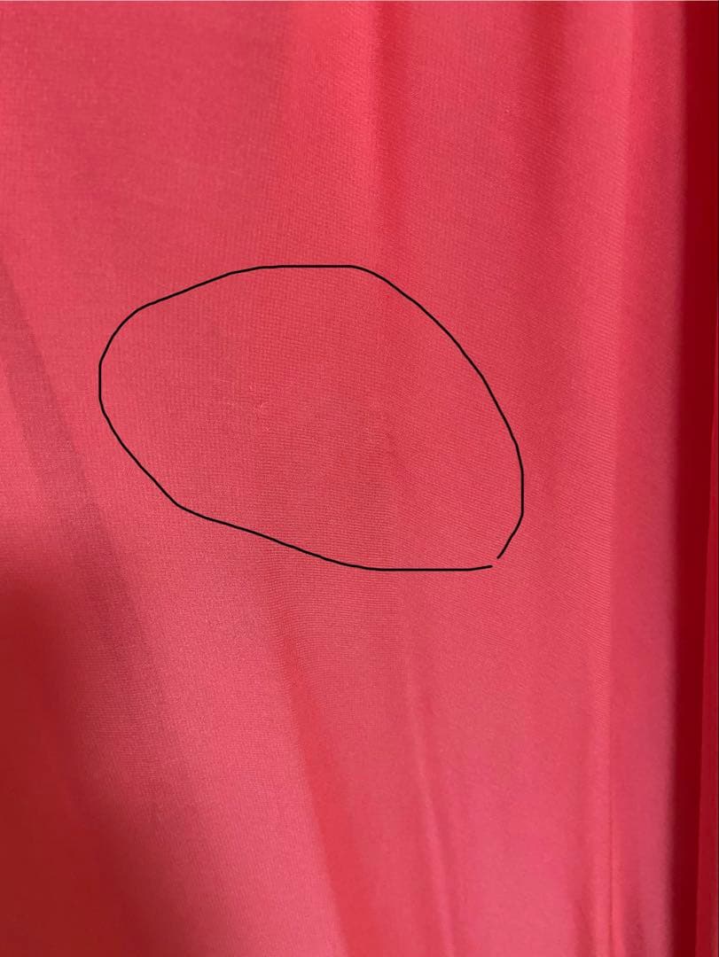 エメ　ピンク フラワー刺繍ドレス